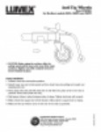 LX5656G - Anti-Tip Wheels Installation Instructions